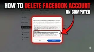 How to Delete Facebook Account on Computer (Full Guide - 2026)