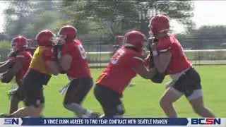Falcons Offensive Line Features Young Talent