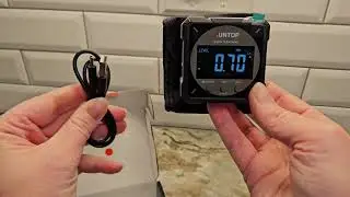 Watch First! - USB Charging Digital Angle Finder Level Box with Laser