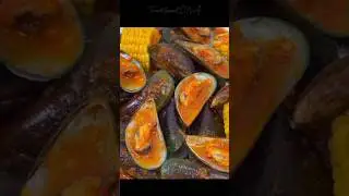 From Sea to Plate: Green Mussels in Oyster Sauce!#food#cooking#shortvideo#shorts#short#shortsviral