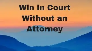 Win in Court Without an Attorney