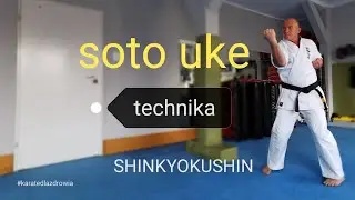 soto uke chudan - technika (shinkyokushin)