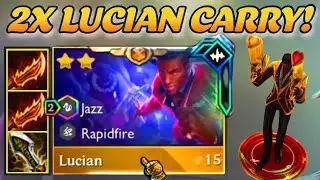 Mastering the Jazz Double Lucian Comp! | TFT SET 10 Gameplay