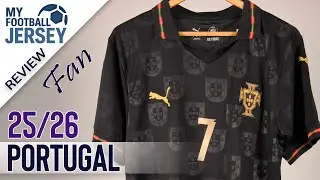 Portugal Special Black Panther Jersey 25/26 (KitMM) Fan Version Review