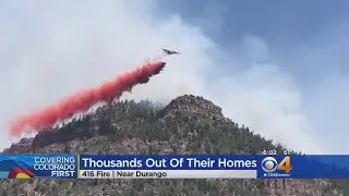 416 Fire Blows Up Over Weekend, 2,100 Evacuated