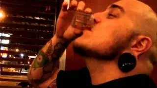 zombiecore doing syrup shots