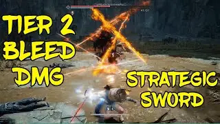 Strategic Sword Tier 2 Bleed Damage Showcase - Where Winds Meet
