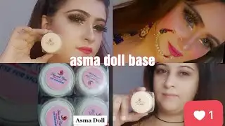 Asma Doll Base Se Kia Makeover Aaj ka#asmadoll#contour Face AsmaDoll Base