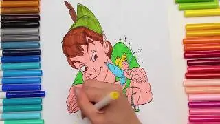 Coloring Disney's Peter Pan!