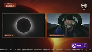 NASA flies jet through solar eclipse totality
