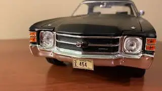 Обзор Maisto 1971 Chevelle SS (масштаб 1/18)