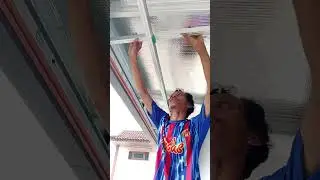 PVC ceiling installation on the second floor@kanganam7311 