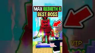 MAX REBIRTH 6 BOSS in Plants Vs Brainrots..