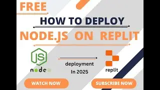 How to Deploy Node.js App on Replit for FREE | Node.js Free Hosting 2025