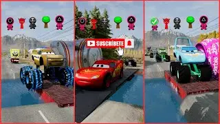 Funny Cars & Weird Cars VS Bollard Barbie Crash #19 😂|| BeamNG.drive