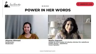 HerDomain | Power in her words with Nadia Hansen and Aleena Ahmad [Ep 15]
