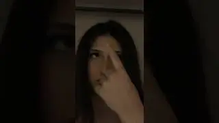 She hypnotized herself! #hypnosis #hypnotized #funny