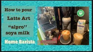 Soya Latte Art &ldquo;Alpro&rdquo; milk || Graef Contessa