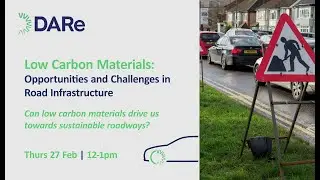 Webinar: Low Carbon Materials