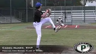 Caden Nunez Prospect Video, RHP, Frontier High School Class of 2028