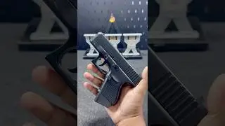 Glock 26 Semi Automatic Blowback Shell Ejecting Pistol #airsoft #toys #shorts