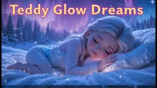 ❄️ Elsa’s Cozy Winter Nap with Teddy | Pixar-Style Lullaby for Baby Sleep | AnJo Vivid Vibes