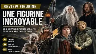 📺 ARAGORN - Action figurine 1:12 HELL CAT -  Le Seigneur des anneaux 🎮