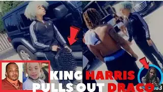 TI's Son King Harris PULLS OUT A GUN on People Who Tried to Press Him!