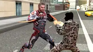 Super Hero Robot Man Final Fight City Battle 3D - Android Gameplay HD