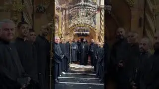 Evening Prayer at The Tomb Of Our Lord Jesus Christ |  Dayroyo Boulus | Syriac Orthodox