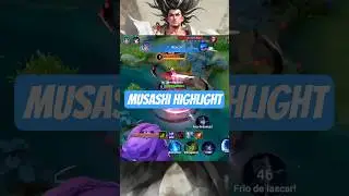 MUSASHI HIGHLIGHT HONOR OF KINGS #honorofkings #honorofkingsbrasil #highlight #shorts #clips #hok