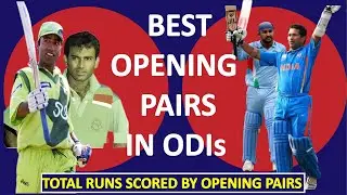 Greatest Opening Pairs in ODI Cricket | Most Iconic Opening Partnerships in ODIs 🏏