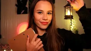 ASMR TE DESENHANDO de PERTO [sussurros, bem relaxante]