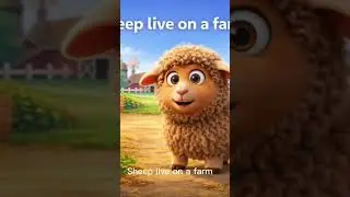 &ldquo;The Sheep Says Baa Baa 🐑 | Animal Sounds Song for Kids&rdquo; #kidsrhymes #kidssongs #animalsounds