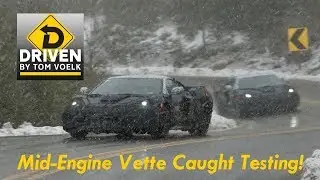 Mid-Engine C8 Chevrolet Corvette Caught Testing in California!