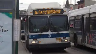 MTA MaBSTOA: New Flyer C40LF #278 on the Bx4A (Snow Loan from West Farms Depot)