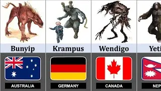 Most Feared Mythical Creatures In Different Countries 😧 - You Won't Believe These 