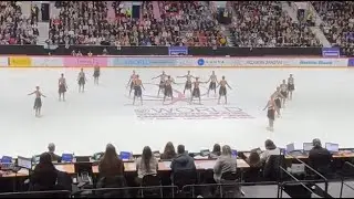 Team Unique - short program 2025 - World Synchro Competitions