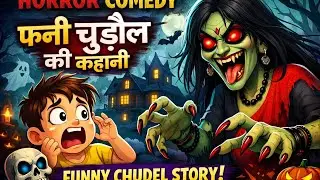 Horror Comedy Cartoon Story | Funny Chudel | Hindi