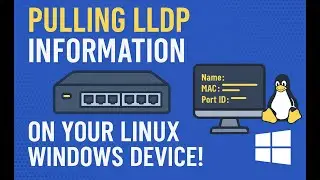 Pulling LLDP information on Linux and Windows! (Show info on network devices you are plugged into!)