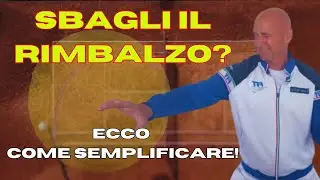 Come fornire la palla a rimbalzo nel tennis? ESERCIZIO semplice per migliorare la coordinazione!