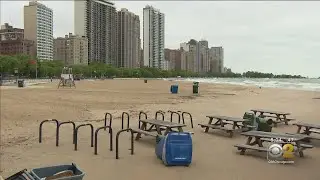 Cold Temps, Cloudy Skies On Opening Day For Chicago's Beaches