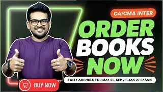 🔥 Buy Books Now! 🔥- CA/CMA INTER  - Fully updated - May 2026 Onwards - #may2026exams #sep2026 #tax