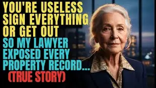 HER TRUE LEGAL STORY FROM ARKANSAS 👵⚖️💸My DIL Screamed I Was Useless &mdash;Then Saw the Property Records
