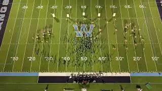 November 14, 2023 Walnut High School Blue Thunder Hamilton field show drone video #1