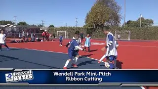 KCRT's NewsBytes:  Wendell Park Mini-Pitch Ribbon Cutting