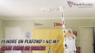 Peindre Un Grand Plafond - Sans Traces et Sans Galère ! 👌