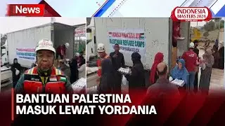 Relawan Indonesia Distribusikan Bantuan untuk Pengungsi Palestina Lewat Yordania