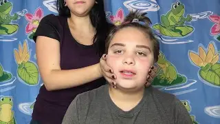Doing My Brothers Makeup part 1