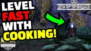 New World - The BEST PLACE to Farm BROCCOLI to POWER LEVEL COOKING!